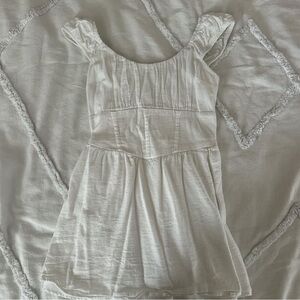 Hollister White Sundress